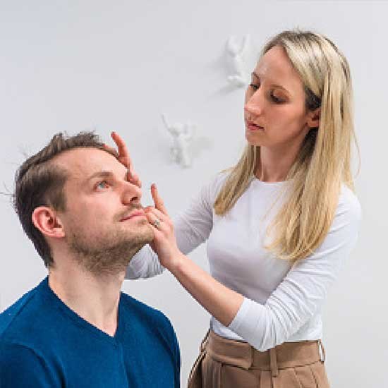 Anpassung beim Optiker